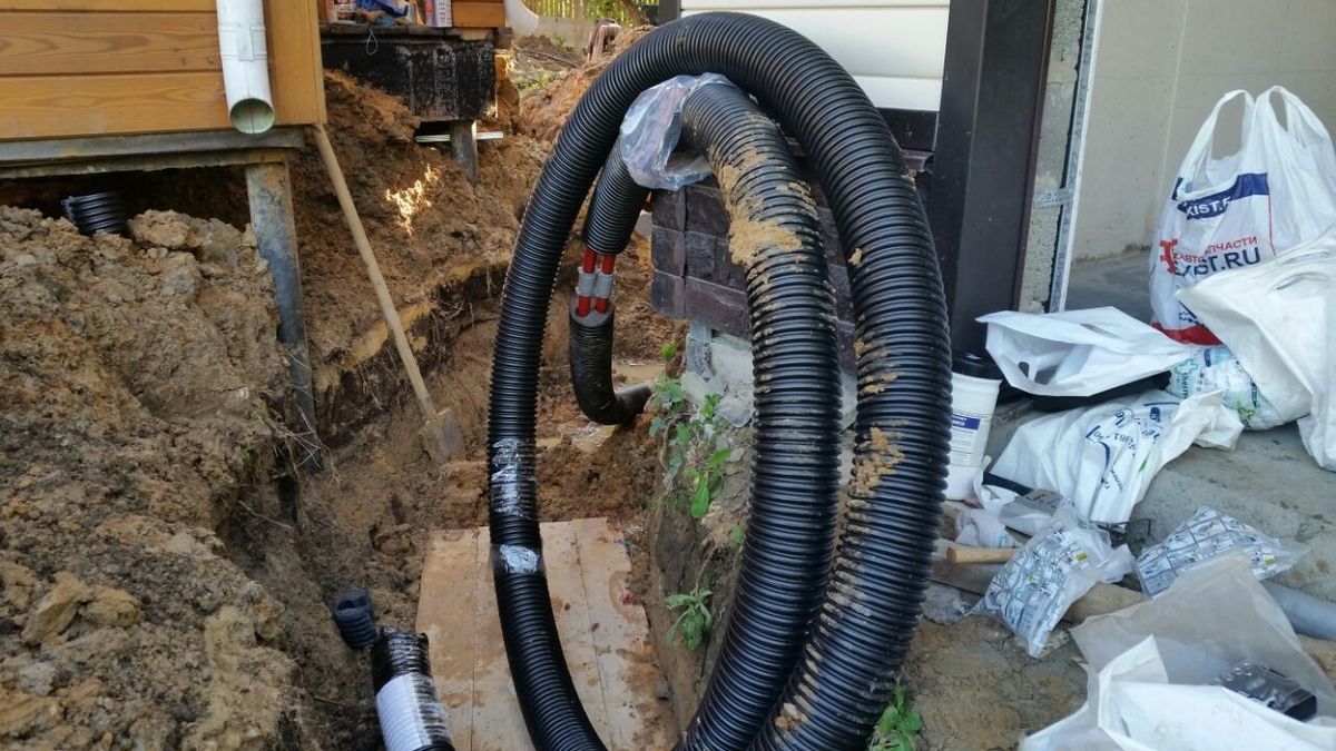Прокладка трубы Флексален на дачном участке: пошаговое руководство по монтажу теплотрассы