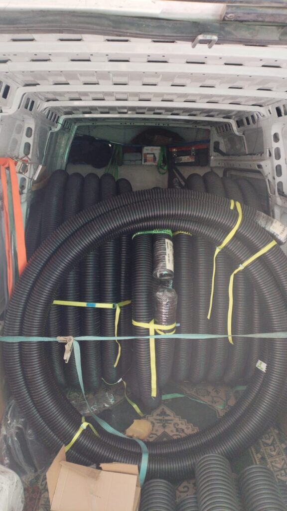 Бесканальная прокладка трубопровода Флексален